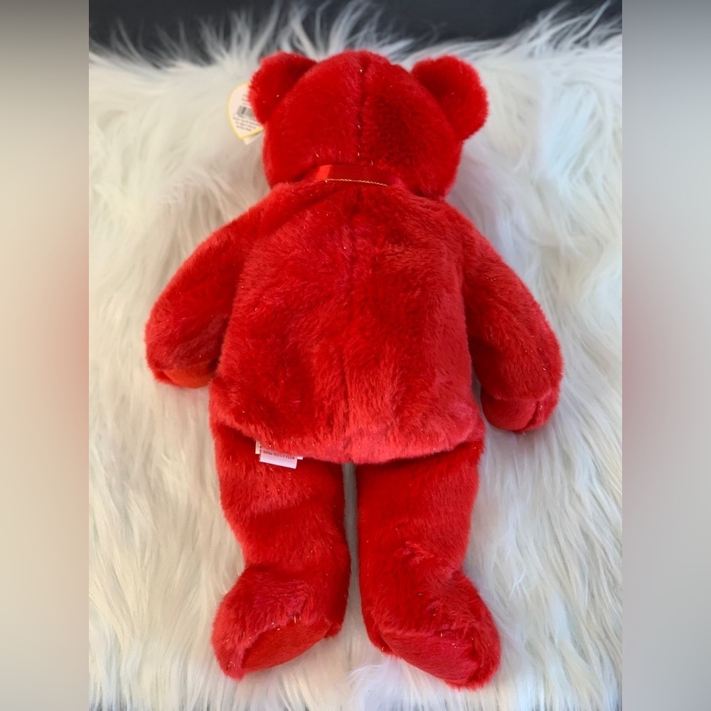 Ty (26) Red Maple Bear Plush Buddy “Pierre” - Picture 10 of 11